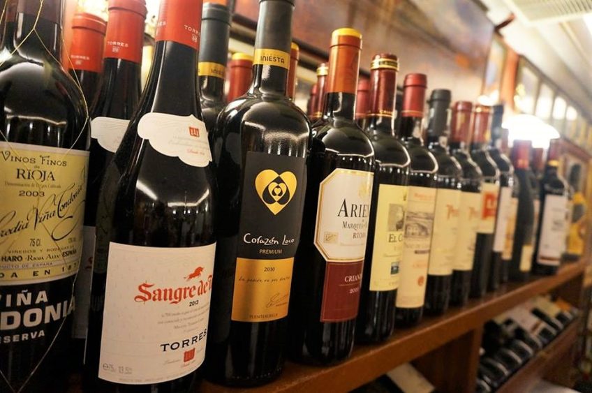 Los vinos de la Bodega del Salamanca